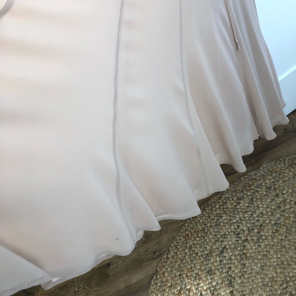 Reformation Peppermint Dress Small Champagne - Picture 8 of 12